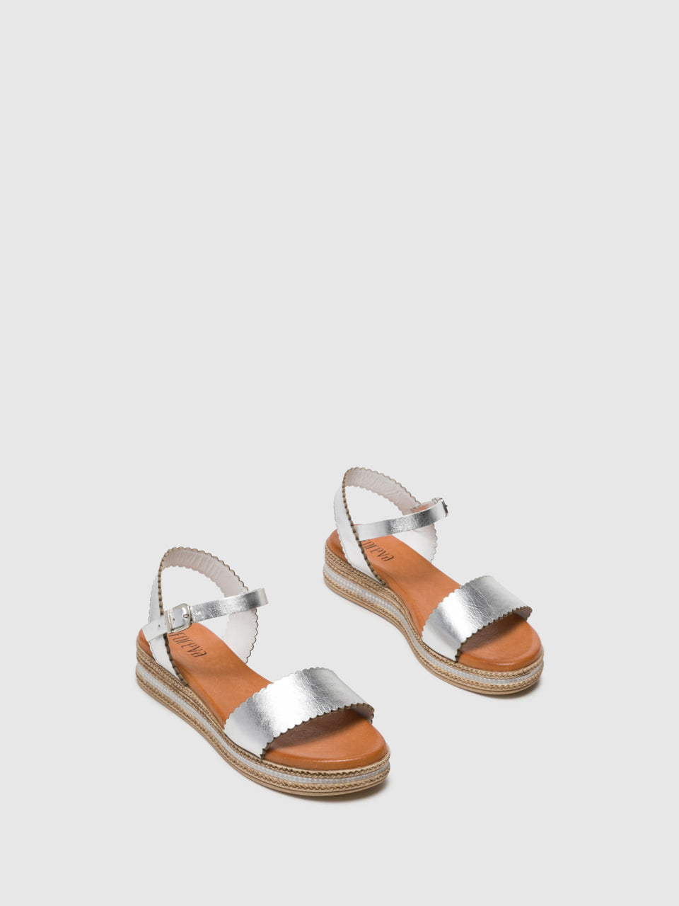 Foreva Silver Platform Sandals